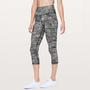 Lululemon Sz 4 Wunder Under Women’s High Rise‎ Workout Gym Yoga Lounge Leggings